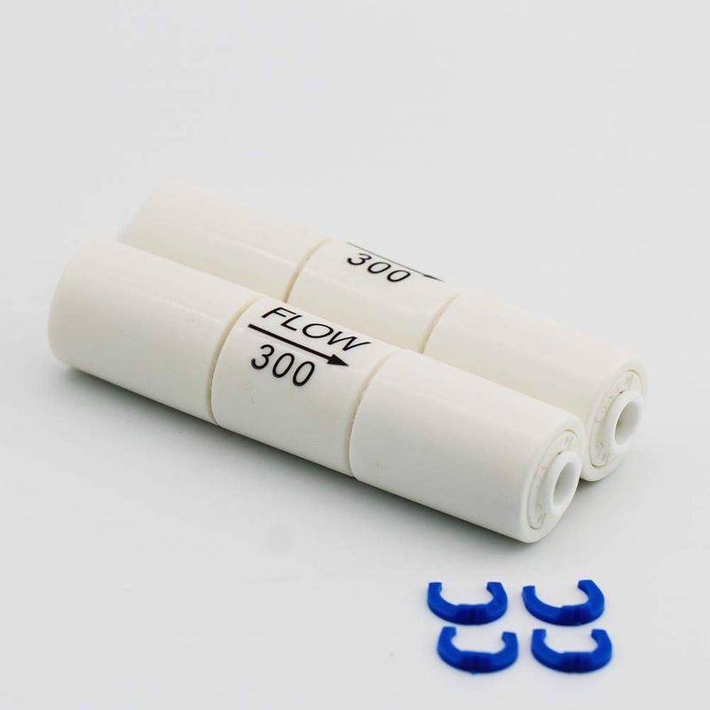 DIGITEN 50GPD Flow Restrictor 300CC 1/4" Quick Connect for RO Reverse Osmosis (pack of 2) - Image 2